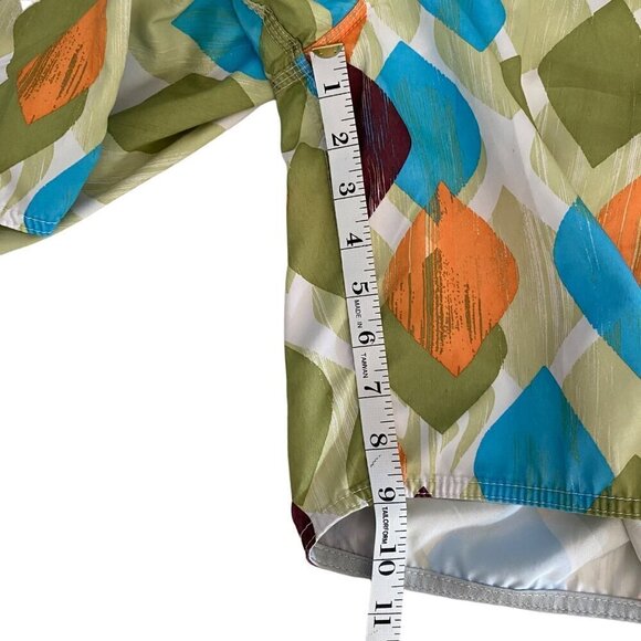 Quicksilver Men's Drawstring Surf Swim Boardshorts Green/Teal/Orange Pocket - 38 - Picture 12 of 12